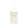 Bomuld Macrame Vægophæng Hvid