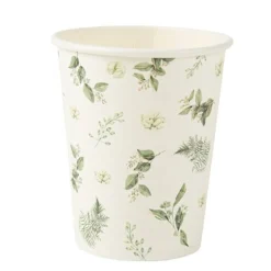 Botanisk Papkrus Hvid/Grøn