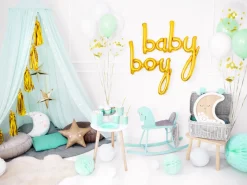 Boy Folieballon Guld