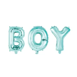 Boy Folieballon Lyseblå