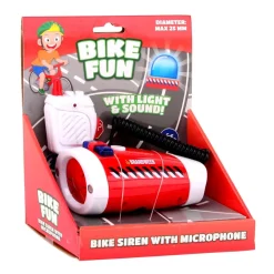Brandbil Sirene Til Cykel Med Mikrofon