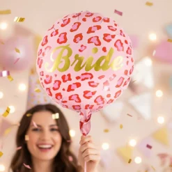 Bride Folieballon Pink