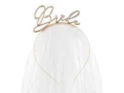 Bride Hårbøjle Guld