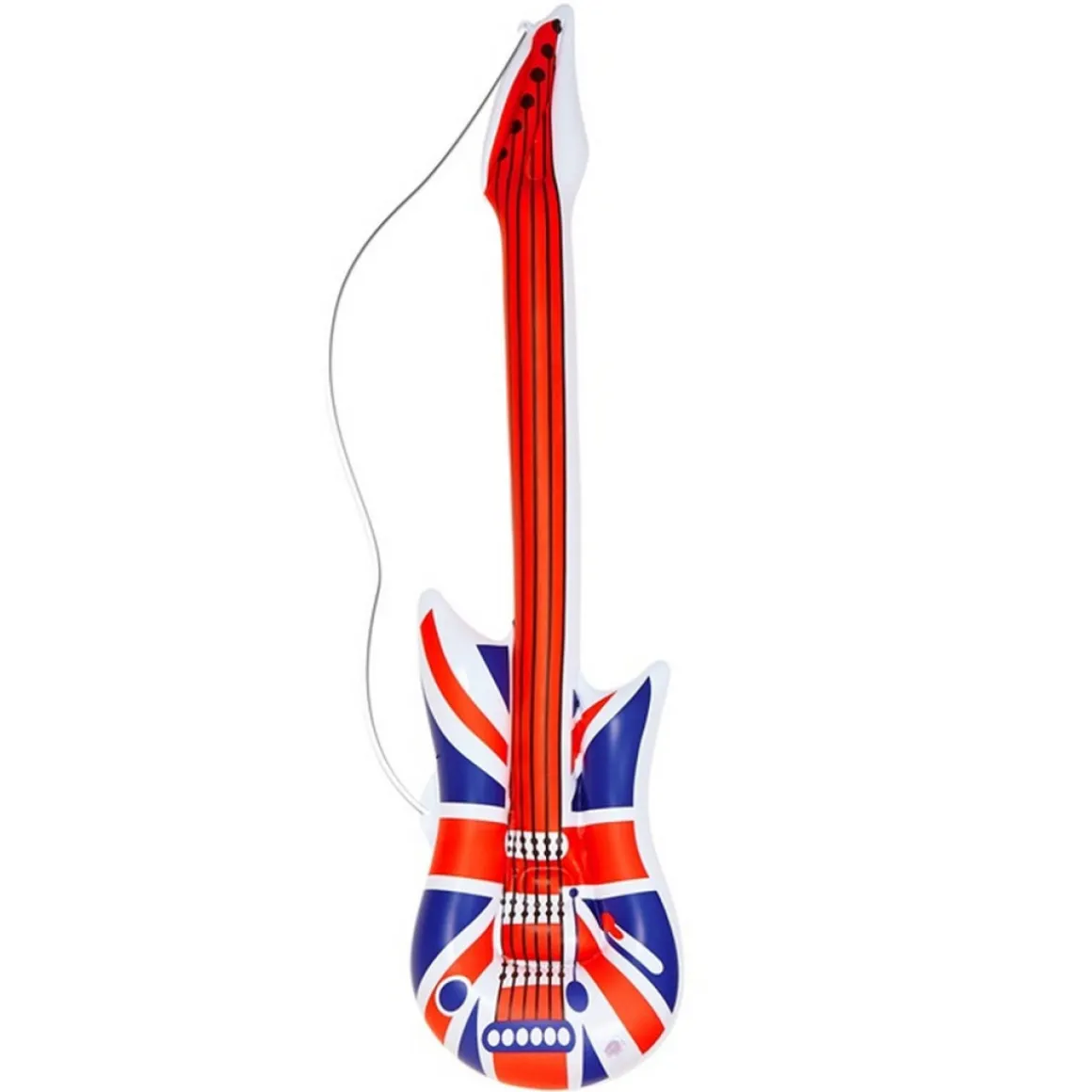 Britisk Flag Oppustelig Guitar