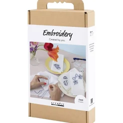 Broderede Stofservietter, DIY