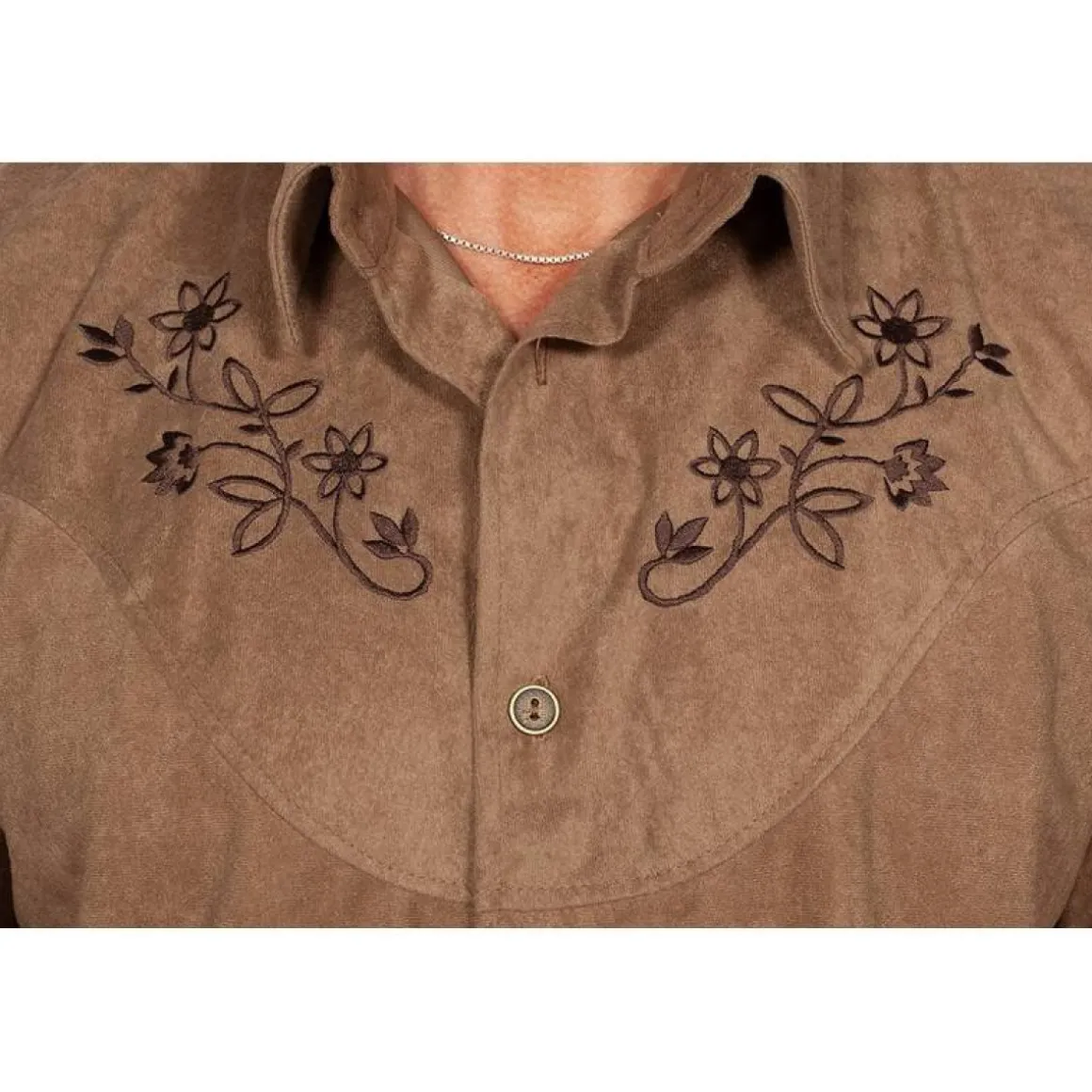 Brun Cowboy Skjorte