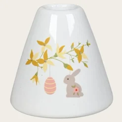 Bunny Keramik Lysestage Hvid