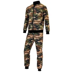 Camouflage 80'er Træningsdragt Kostume