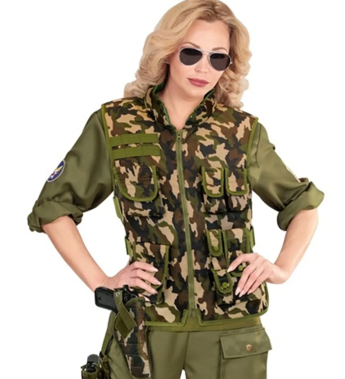 Camouflage Pistolhylster Grøn