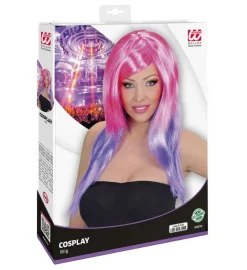 Candyfloss Ombre Paryk Pink/Lilla