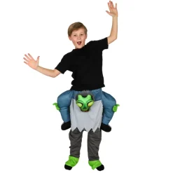 Carry Me Zombie Børnekostume Grøn