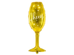 Champagneglas Folieballon