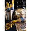 Champagne Konfettikanon Guld