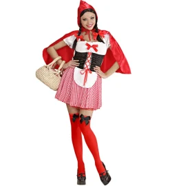 Charmerende Rødhætte Kostume