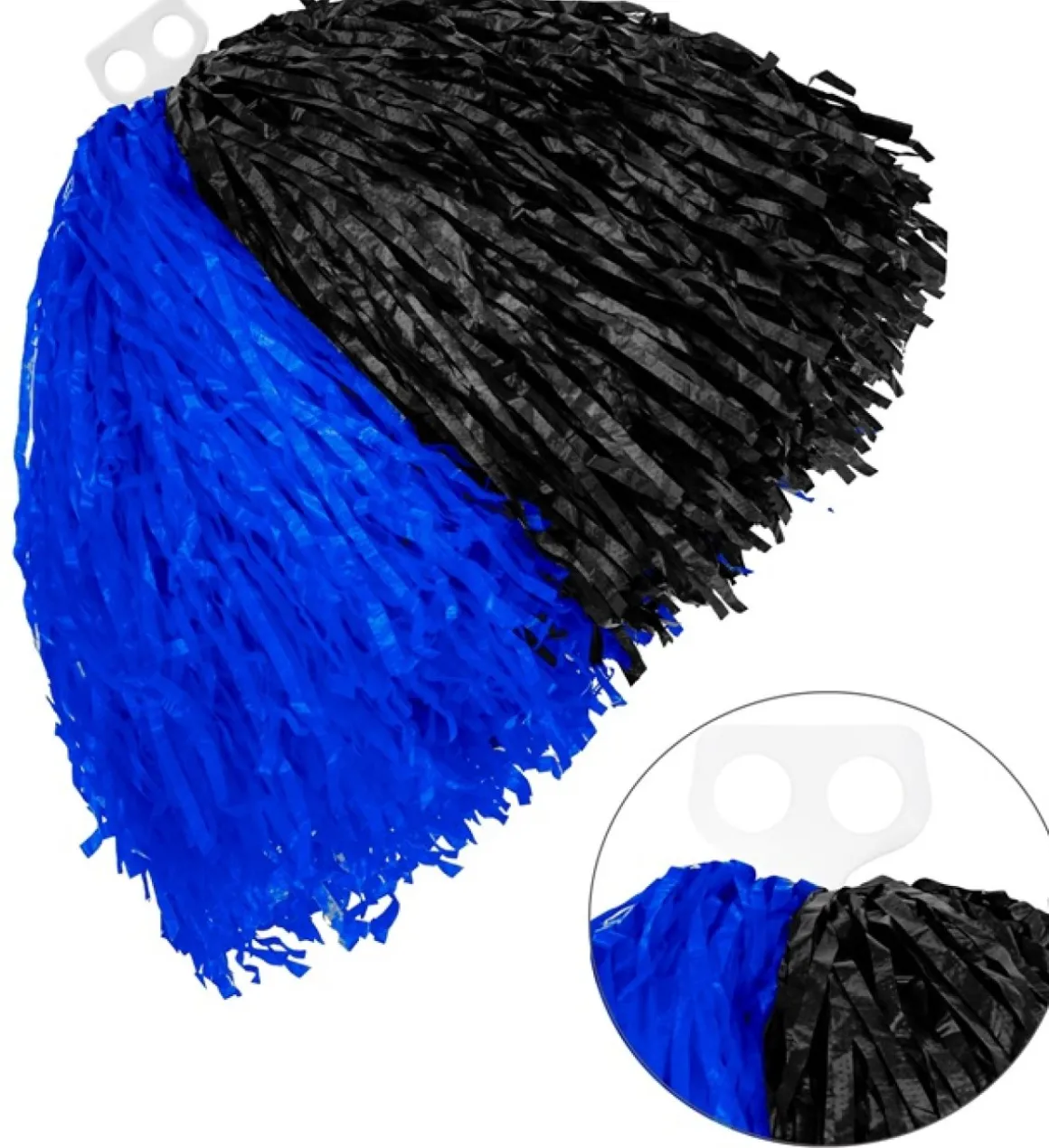 Cheerleader Pom Pom Blå/Sort