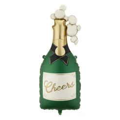 Cheers Champagneflaske Folieballon