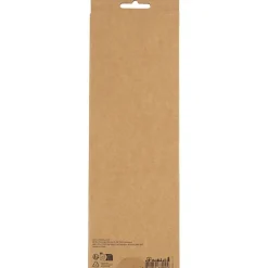Chenille Piberensere Orange/Sort