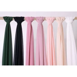 Chiffon Bordløber Rosa