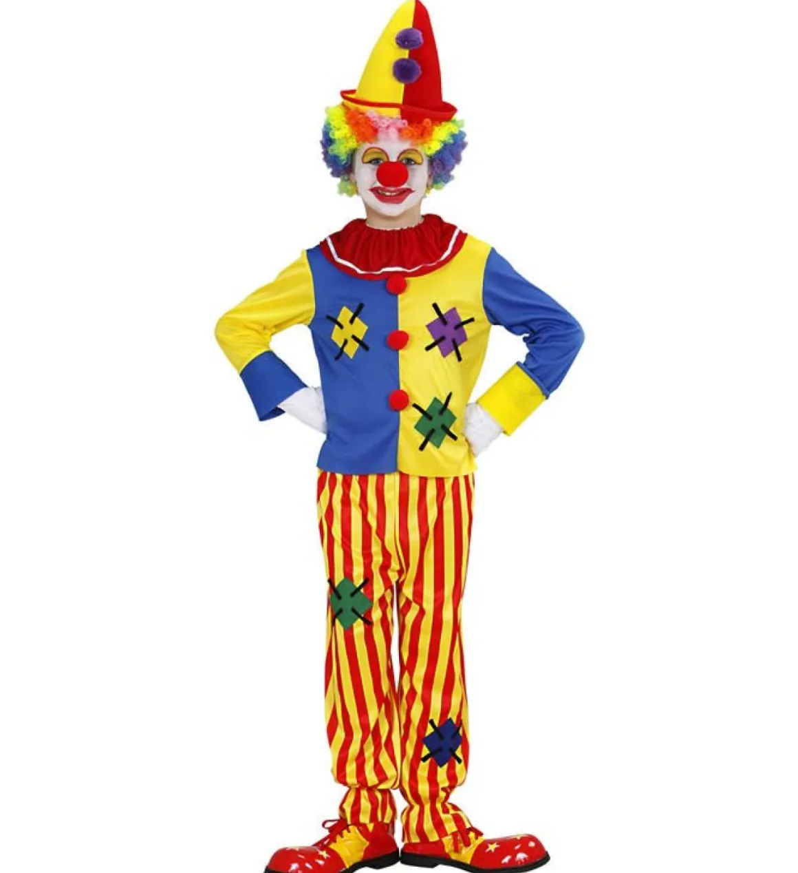Cirkusklovn Børnekostume