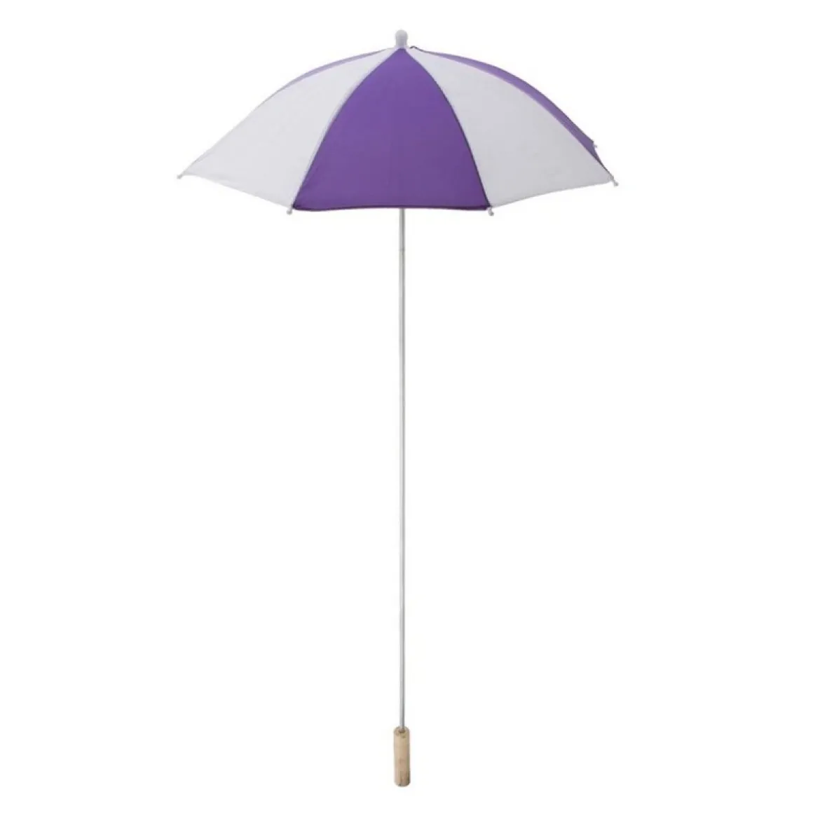 Cirkus Paraply Lilla/Hvid