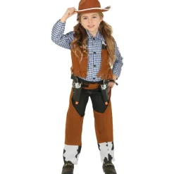 Cowboy Børnekostume Brun