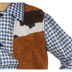 Cowboy Børnekostume Brun