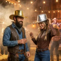 Cowboyhat Savanne Sølv