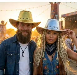 Cowboyhat Savanne Sølv