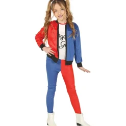 Crazy Harlekin Børnekostume
