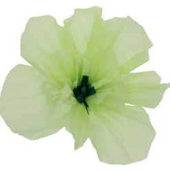 Crepe Papirblomster Grøn Mix