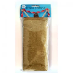 Crepepapir Guirlande Guld