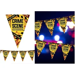 Crime Scene Vimpelguirlande