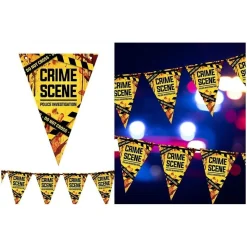 Crime Scene Vimpelguirlande