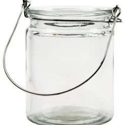 Cylinder Glas Lanterner Metal Ophæng
