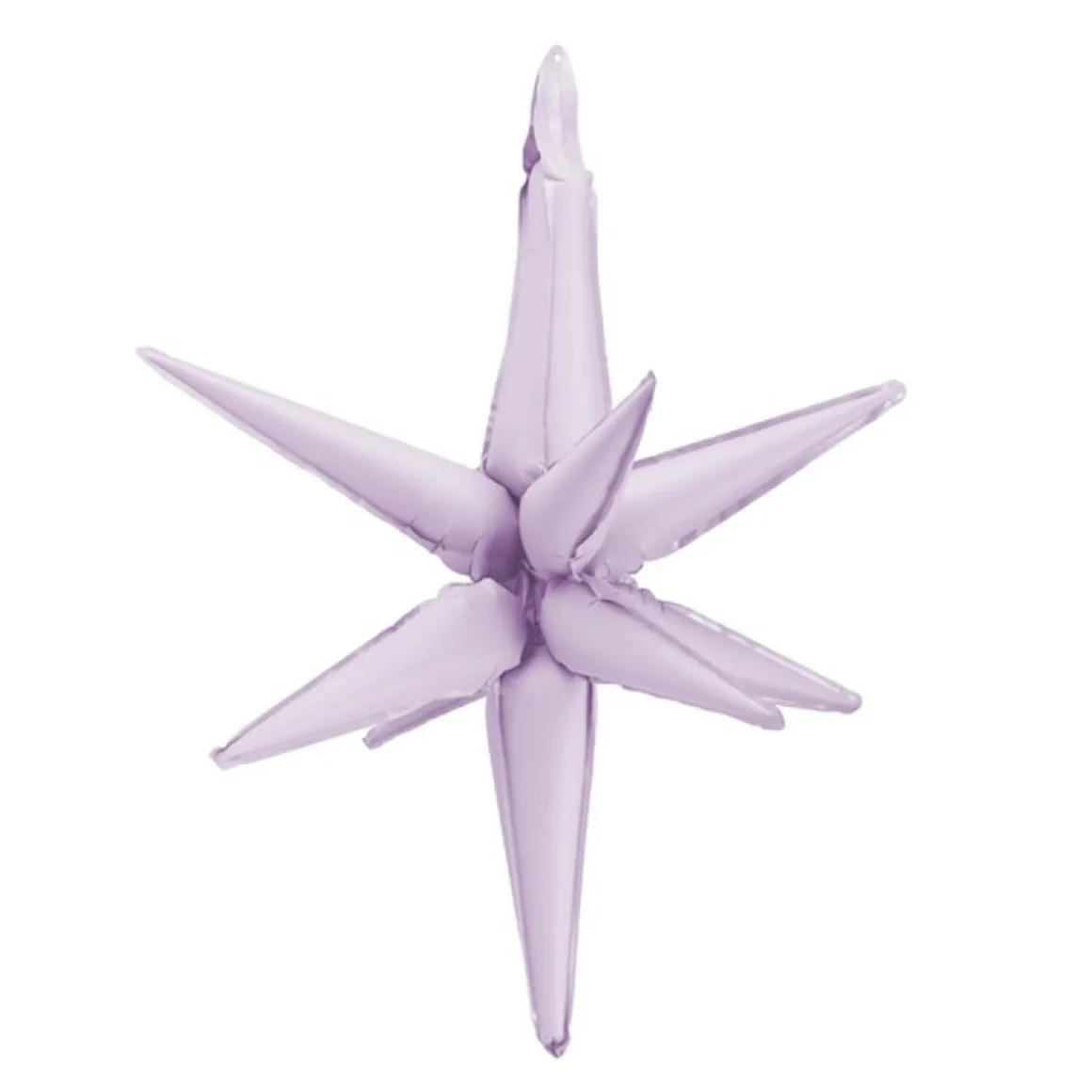 3D Stjerne Folieballon Lilla