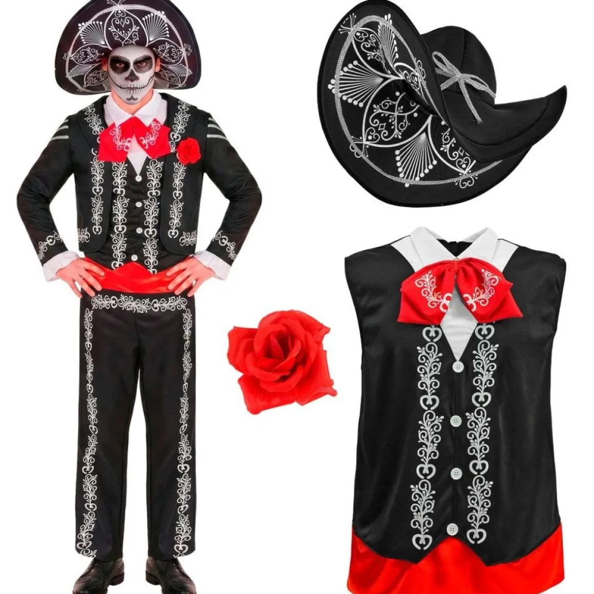 Día De Los Muertos Mariachi Kostume