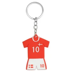Danmark Fodbold Spillertrøje Nøglering