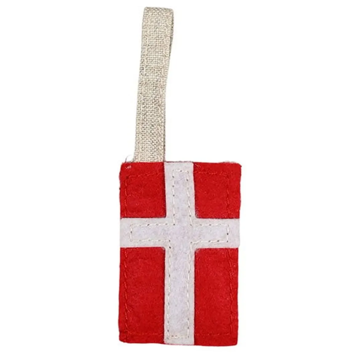 Dannebrog Flag Ophæng Rød