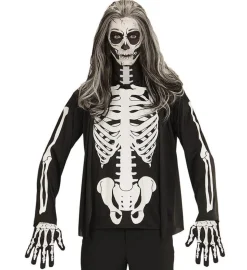 Day of the Dead Skelet Bluse