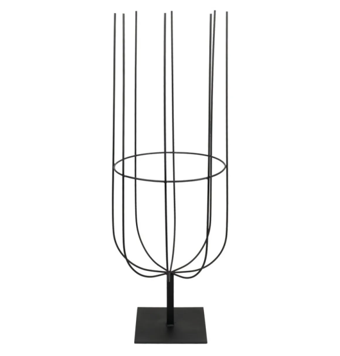 Dekorationskurv Metal Sort