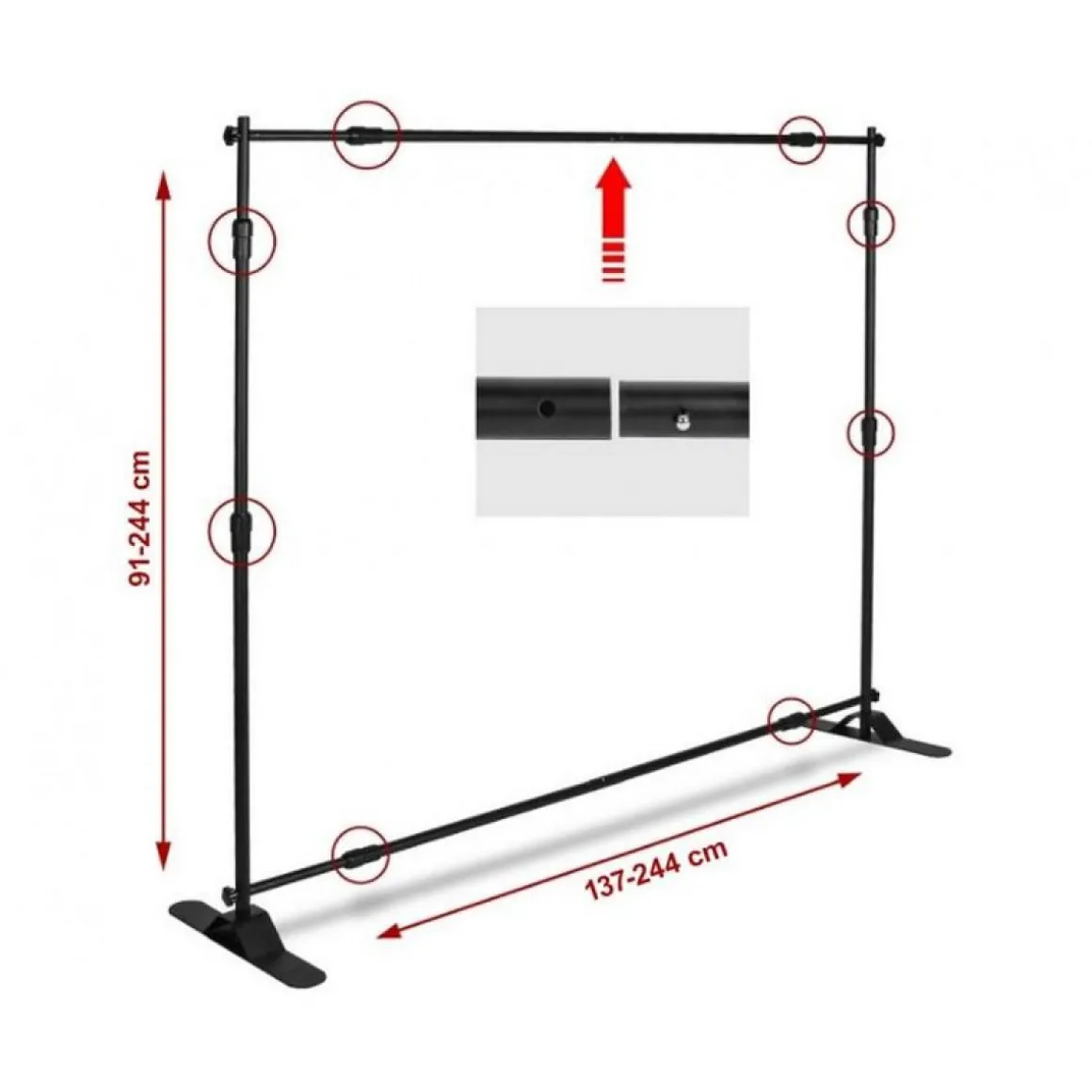 Dekorationsramme Stativ