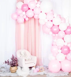 Deluxe Ballonbue DIY Lyserød