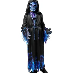 Demon Reaper Børnekostume Blå