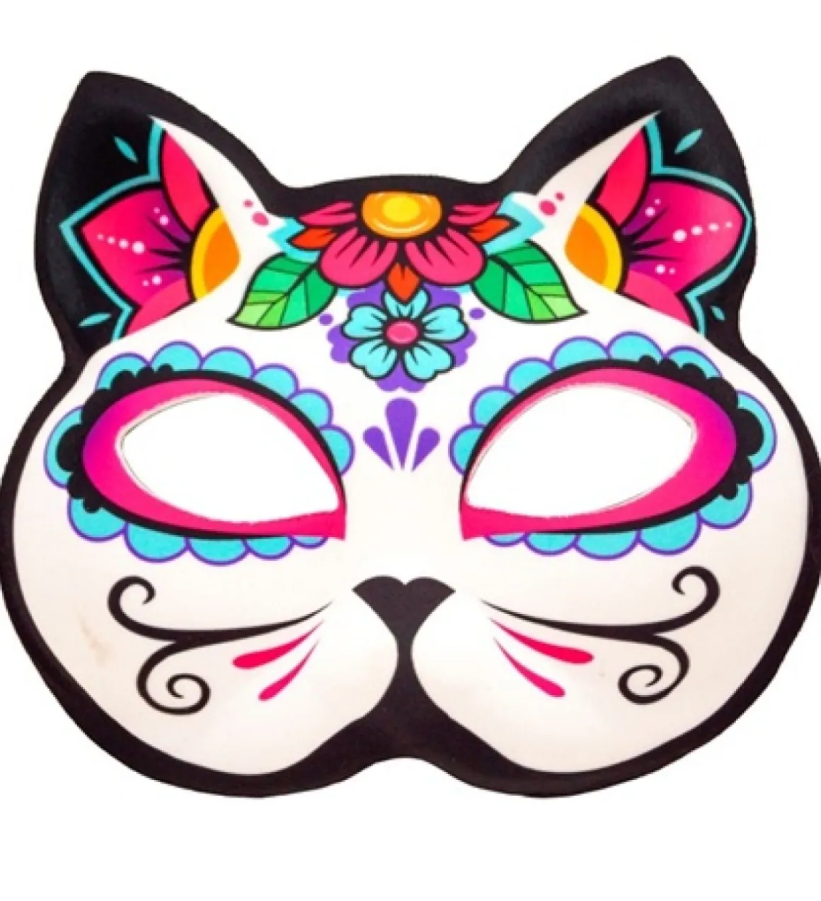 Dia de los Muertos Kattemaske