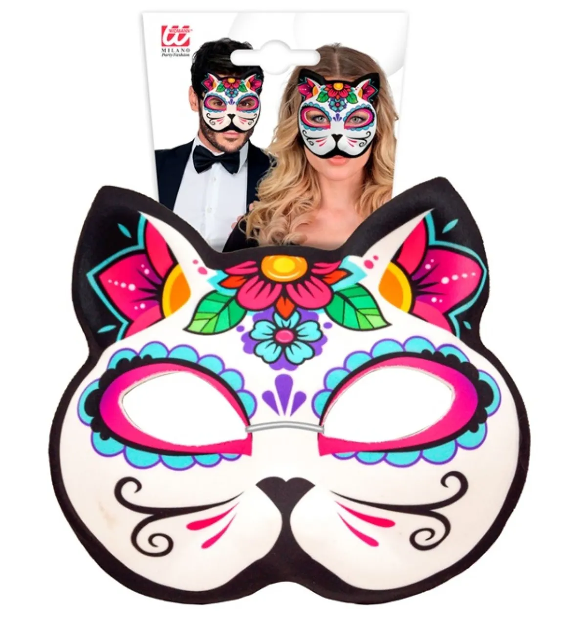 Dia de los Muertos Kattemaske