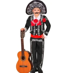 Dia De Los Muertos Mariachi Børnekostume