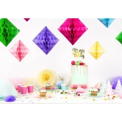 Diamant Honeycomb Hvid