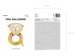 Diamantring Folieballon