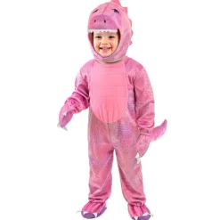 Dinosaur Babykostume Lyserød