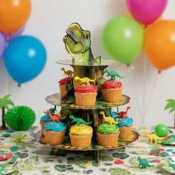 Dinosaur Cupcake Kagestand